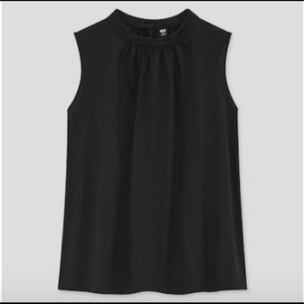 Uniqlo high neck sleeveless top